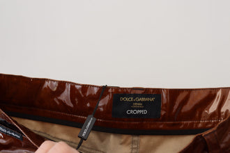 Multicolor Shining Slim Fit Men Denim Jeans Dolce & Gabbana