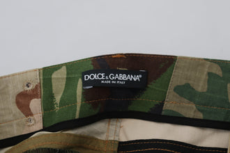 Multicolor Silk Patchwork Men Denim Jeans Dolce & Gabbana