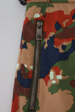Multicolor Cotton Camouflaged Cargo Shorts Dolce & Gabbana