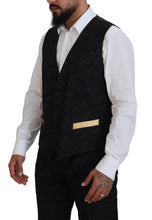 Black Gold Fantasy Tuxedo Slim Fit Suit Dolce & Gabbana
