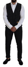 Black Gold Fantasy Tuxedo Slim Fit Suit Dolce & Gabbana