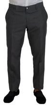 Gray MARTINI 3 Piece Slim Fit Suit Dolce & Gabbana