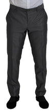 Gray SICILIA 3 Piece Slim Fit Suit Dolce & Gabbana