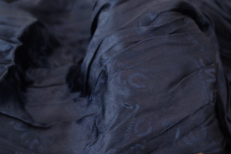 Blue Silk Shawl Foulard Fringes Scarf Costume National