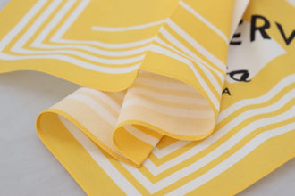 Yellow Portocervo Cotton Shawl Wrap Scarf Dolce & Gabbana