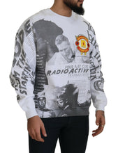 White Cotton Crewneck Pullover Sweatshirt Sweater MSGM