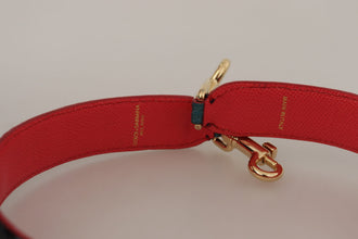 Green Crystals Leather Bag Shoulder Strap Dolce & Gabbana