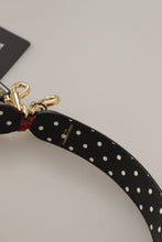 Red Python Leather Crystals Reversible Shoulder Strap Dolce & Gabbana