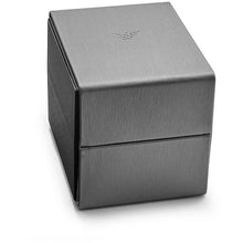 Elegant Bordeaux Leather Watch for Women Emporio Armani
