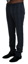 Gray Pure Wool Men Checkered Pants BENCIVENGA