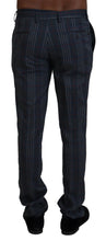 Gray Pure Wool Men Checkered Pants BENCIVENGA