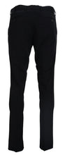 Black Tapered Dress Formal Pants Domenico Tagliente