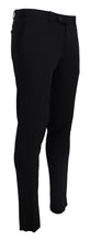 Black Tapered Dress Formal Pants Domenico Tagliente