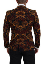 Multicolor Floral Single Breasted Martini Blazer Dolce & Gabbana