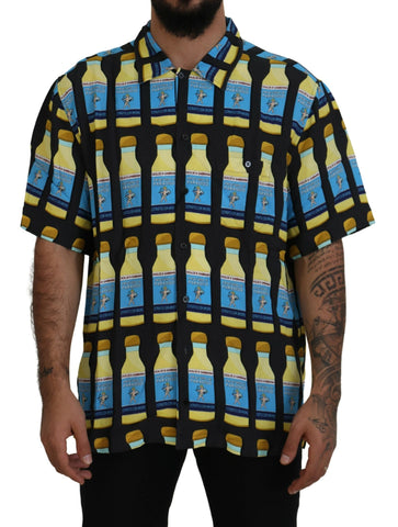 Multicolor Printed Viscose Casual Shirt Dolce & Gabbana