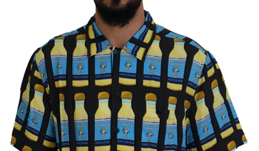 Multicolor Printed Viscose Casual Shirt Dolce & Gabbana