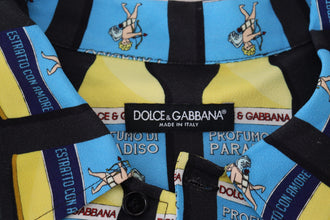 Multicolor Printed Viscose Casual Shirt Dolce & Gabbana