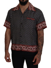 Multicolor Patterned Silk Casual Shirt Dolce & Gabbana