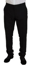 Black Single Breasted 2 Piece MARTINI Suit Dolce & Gabbana