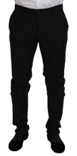 Black Single Breasted 2 Piece MARTINI Suit Dolce & Gabbana