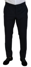 Blue Single Breasted 2 Piece MARTINI Suit Dolce & Gabbana
