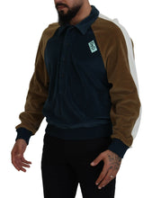Multicolor Cotton Collared Pullover Sweater Dolce & Gabbana
