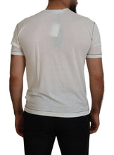 White Printed Short Sleeves Men T-shirt Dolce & Gabbana
