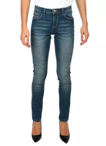 Blue Cotton Women's Skinny Jean Yes Zee