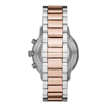 Elegant Two-Tone Timepiece for Men Emporio Armani
