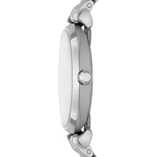 Elegant Silver-Toned Women's Watch Emporio Armani