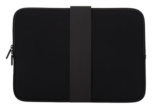 Black Padded Pouch Bag Zipper Cover Sleeve Case Gant
