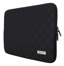 Black Padded Pouch Bag Zipper Cover Sleeve Case Gant