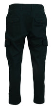 Green Cargo Cotton Stretch Jeans Pant Dolce & Gabbana
