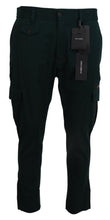 Green Cargo Cotton Stretch Jeans Pant Dolce & Gabbana