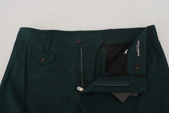 Green Cargo Cotton Stretch Jeans Pant Dolce & Gabbana