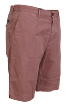 Pink Chinos Cotton Casual Mens Shorts Dolce & Gabbana