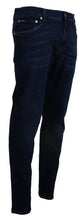 Dark Blue Cotton Denim SKINNY Jeans Dolce & Gabbana