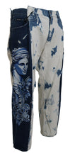 Blue Ceasar Denim Cotton Loose Fit Jeans Dolce & Gabbana