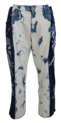 Blue Ceasar Denim Cotton Loose Fit Jeans Dolce & Gabbana