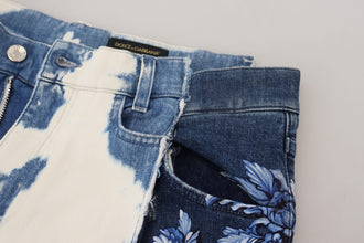 Blue Ceasar Denim Cotton Loose Fit Jeans Dolce & Gabbana