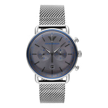 Sophisticated Silver Steel Chronograph Watch Emporio Armani