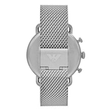 Sophisticated Silver Steel Chronograph Watch Emporio Armani