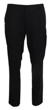 Gray Wool Stretch Dress Formal Slim Fit Pant Dolce & Gabbana