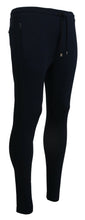 Blue Mens Sport Cotton Sweatpants Pants Dolce & Gabbana