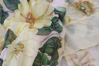 Multicolor Silk Floral Print Long Maxi Dress Dolce & Gabbana