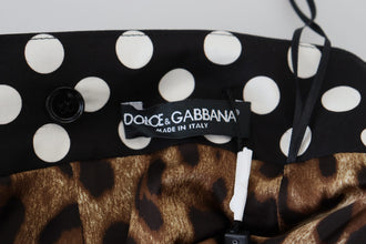 Multicolor Majolica Patchwork Mini Skirt Dolce & Gabbana