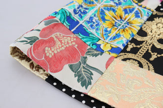 Multicolor Majolica Patchwork Mini Skirt Dolce & Gabbana