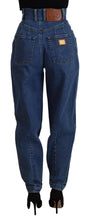 Blue High Waist Denim Cotton Stretch Jeans Dolce & Gabbana
