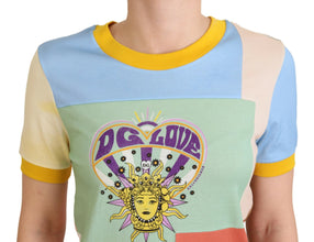 Multicolor Cotton  DG Love Patchwork Dolce & Gabbana