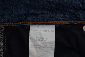 Blue Wash Torn Dunfermile Slim Fit Jeans Frankie Morello